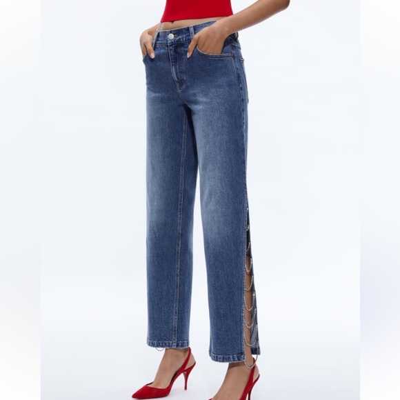 Alice + Olivia Playback Authentik Trashed - Picture 1 of 4